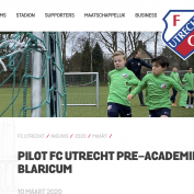 Ingezonden: Bastiaan geselecteerd voor de pre academie van FC Utrecht